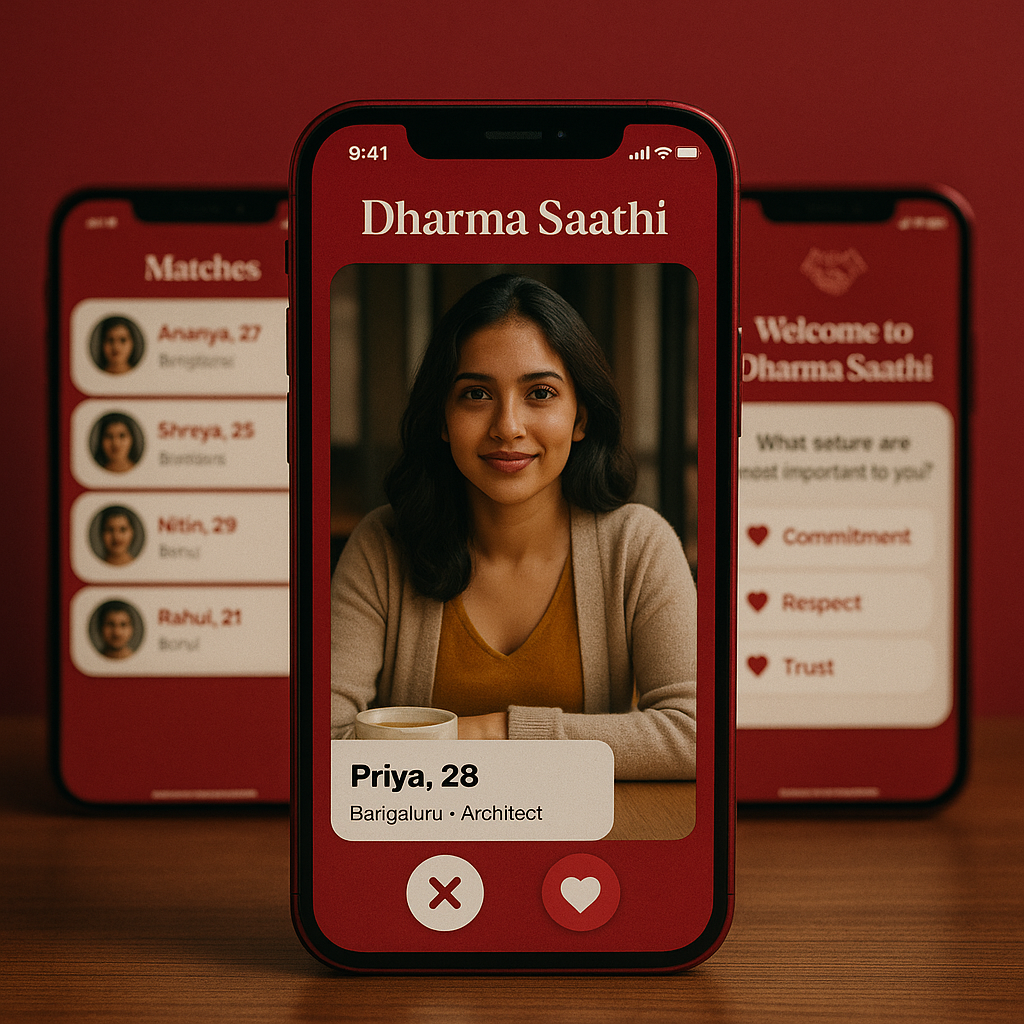 DharmaSaathi Mobile App Preview